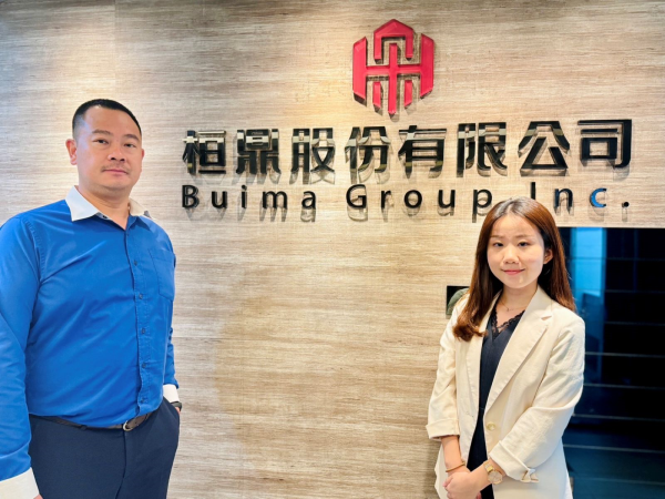 桓鼎新董座將全力衝刺綠色能源業務轉型，開創集團營運新格局。圖左為董事長莊宏偉。