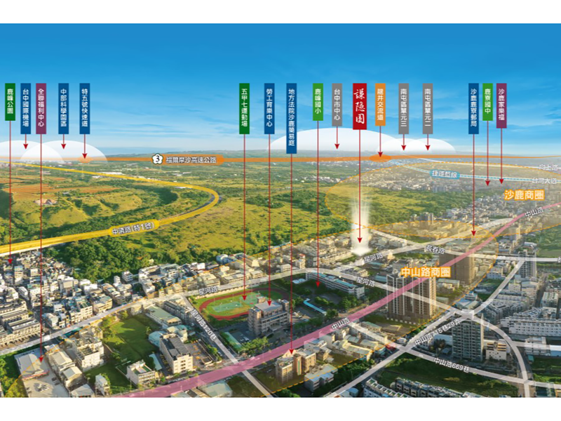 建商鎖定鹿峰地區，打造代表作。