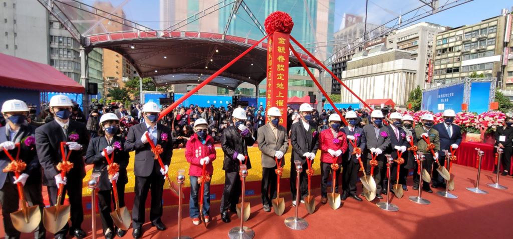 台北舊議會將變身站前最頂級商辦 金毓泰地上權案歷5次流標14日終開工