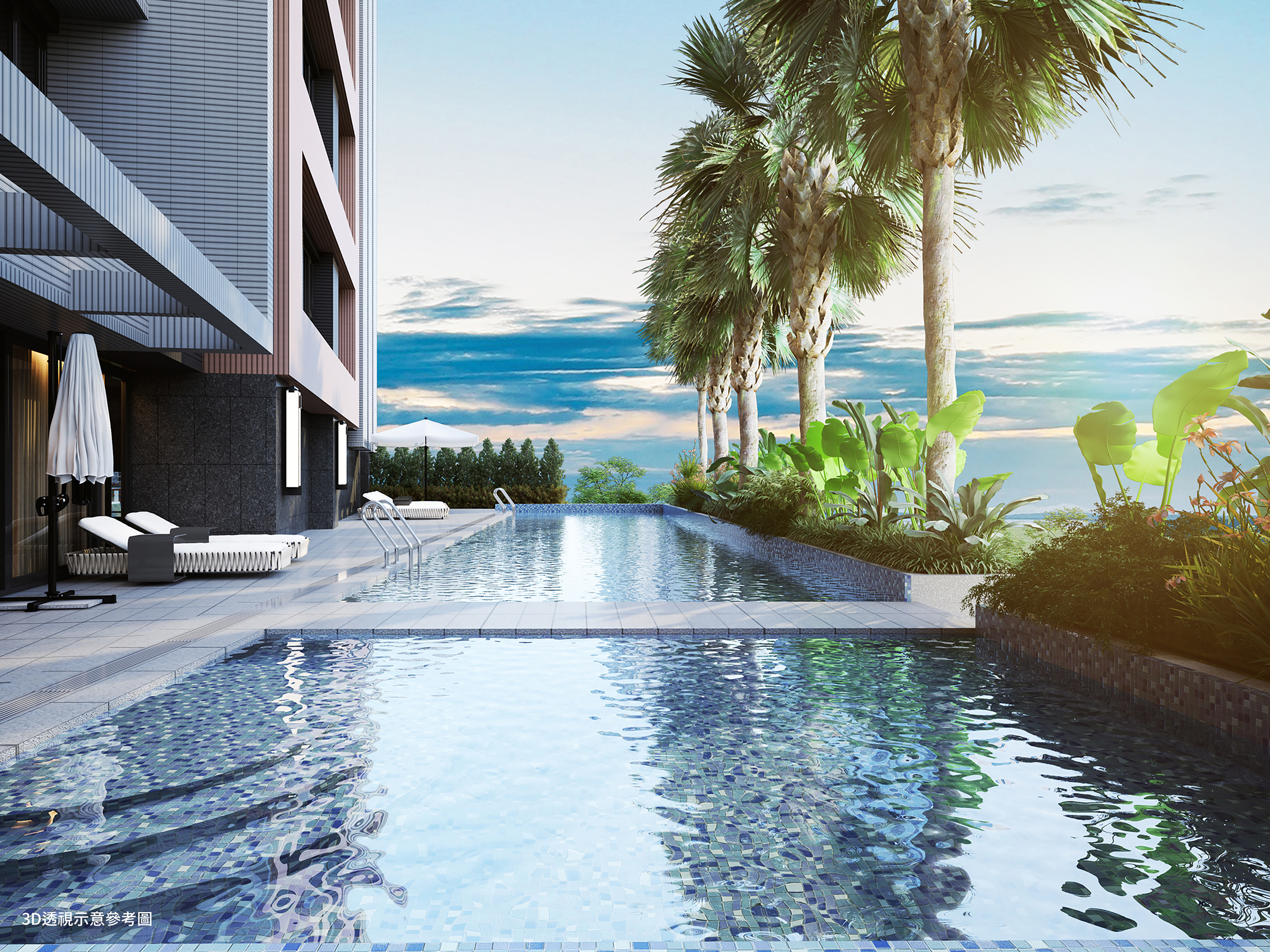 五星級享樂公設，在家也像在渡假。