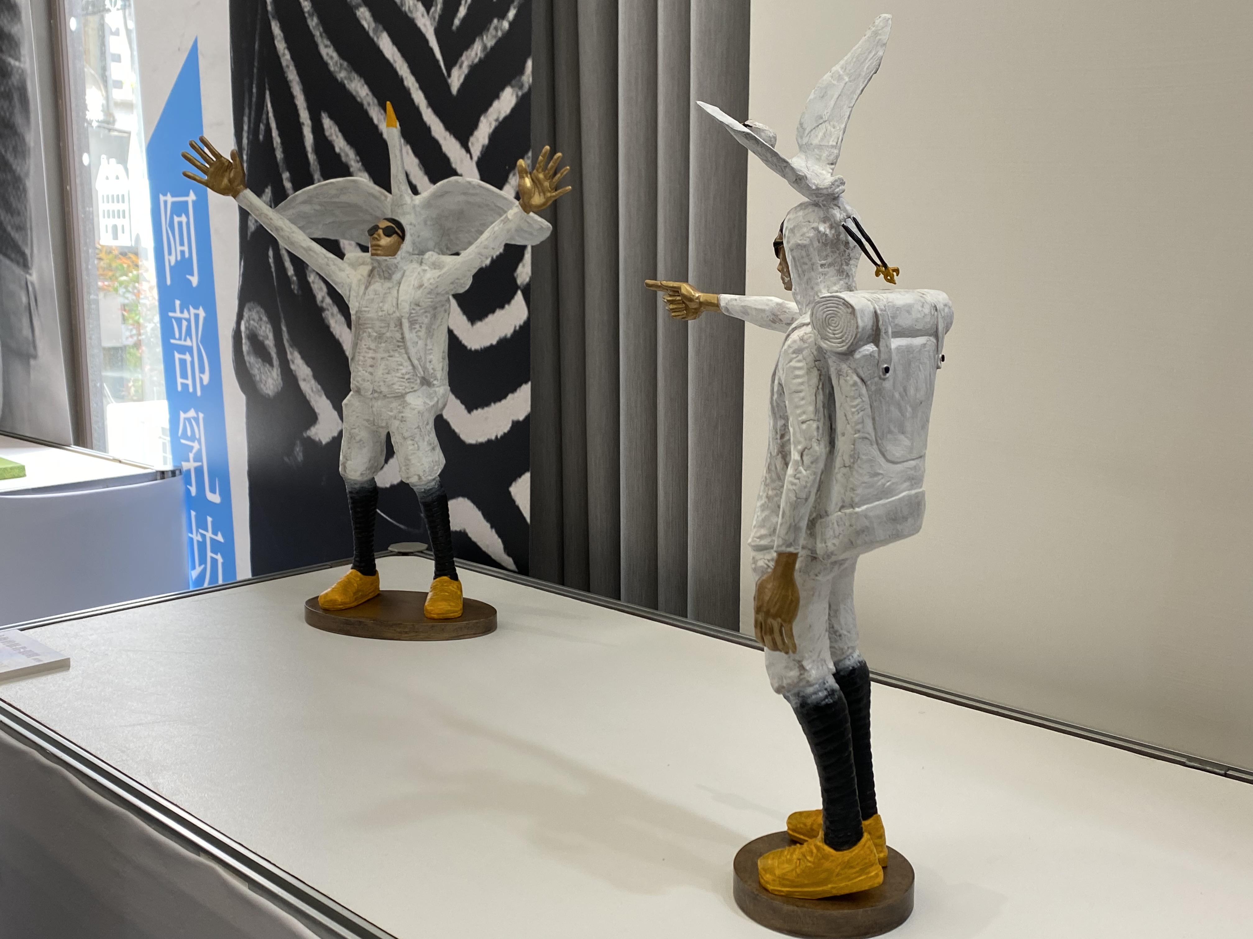 藝術家阿部乳坊為名軒海樂地設計之作品