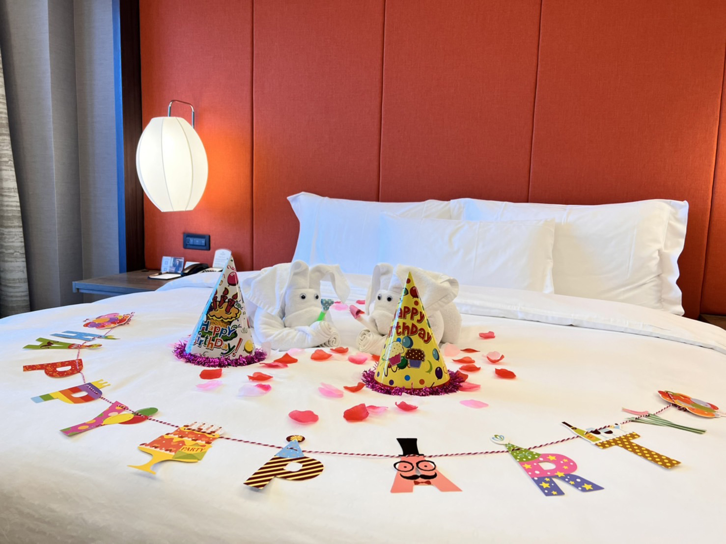 享福卡會員加碼再贈生日客房布置