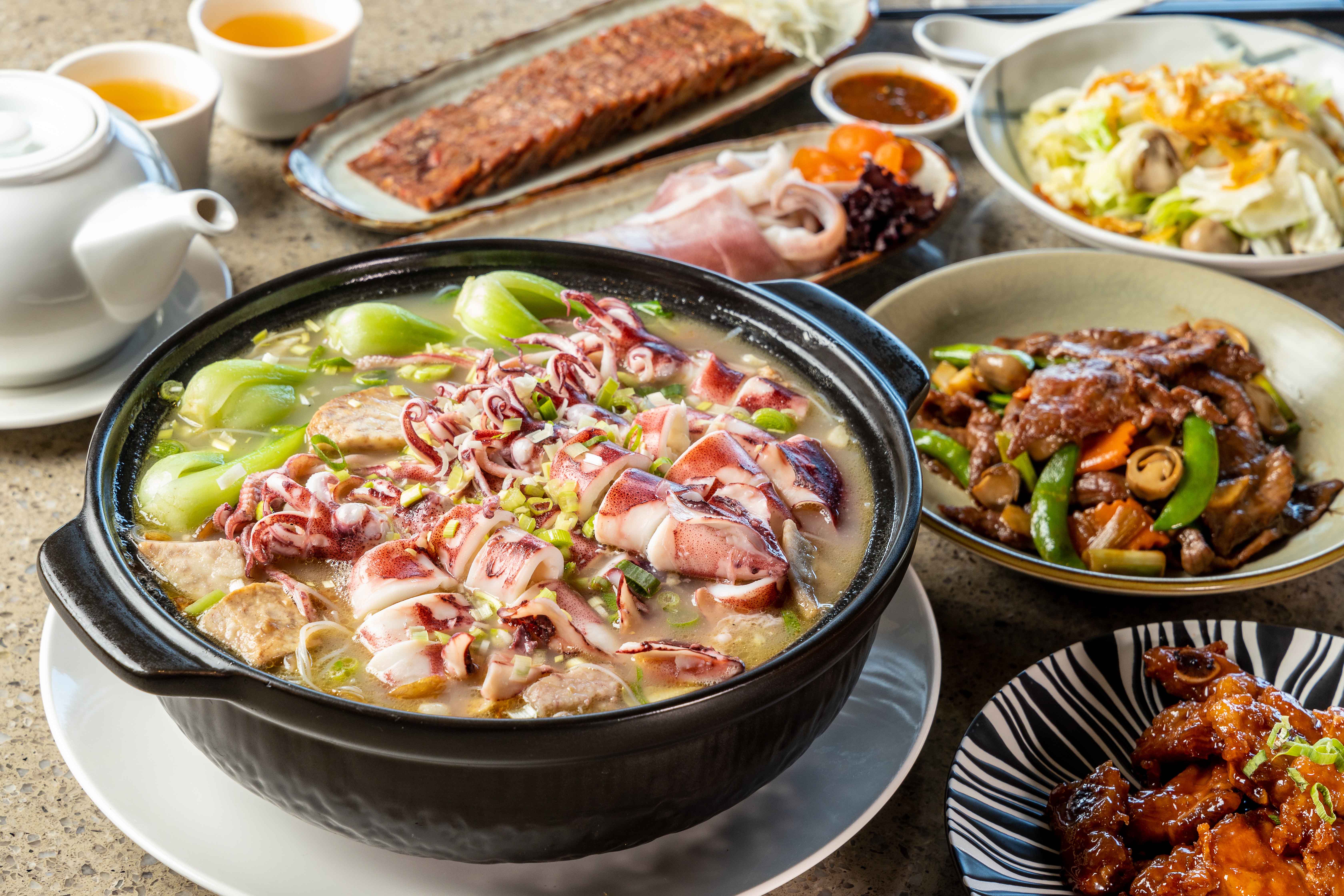 福容福隆芋香小捲米粉鍋