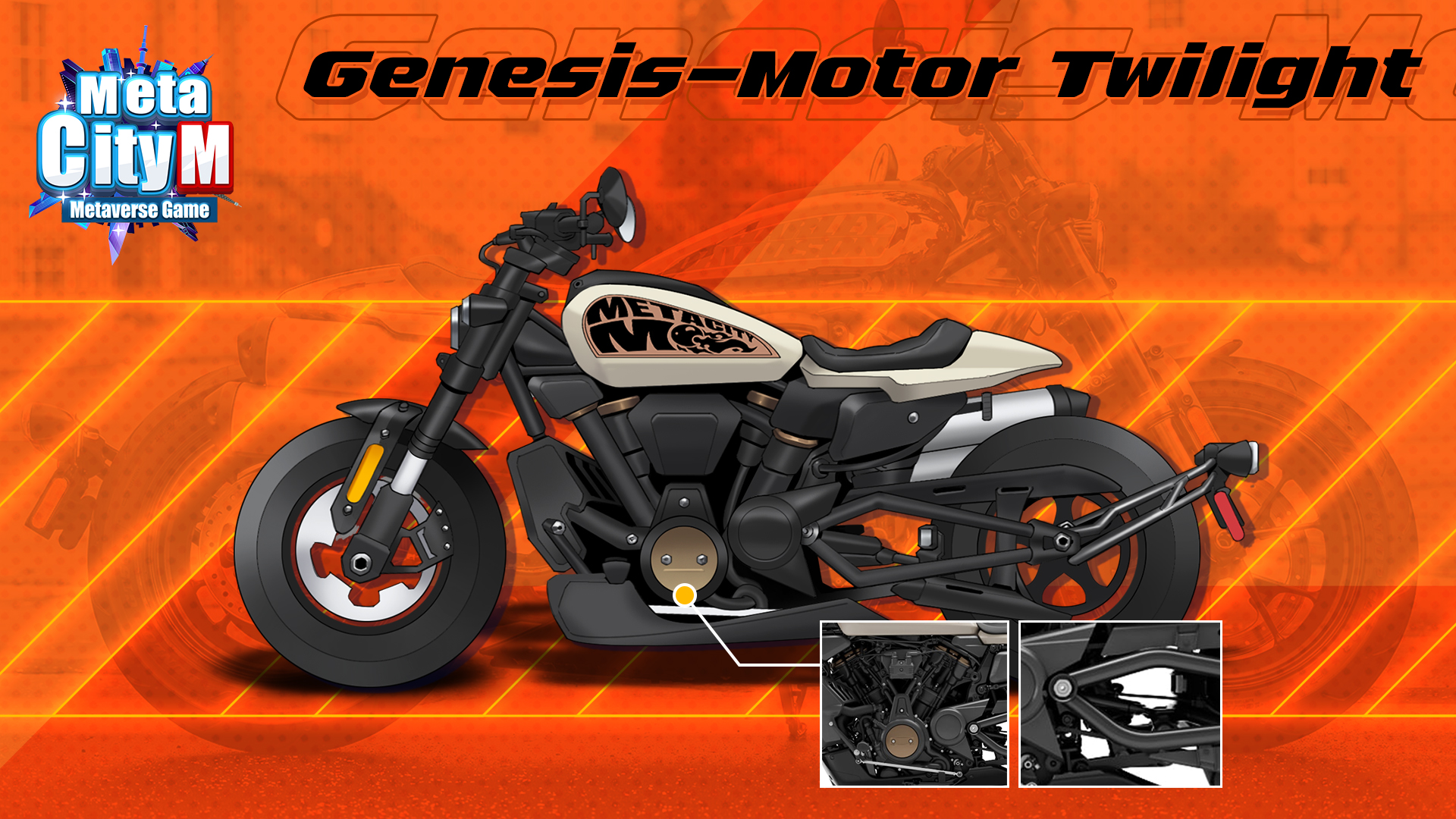 《MetaCity M》匠心打造元宇宙虛擬重機，並首度在全球玩家面前曝光珍貴的開發設計稿