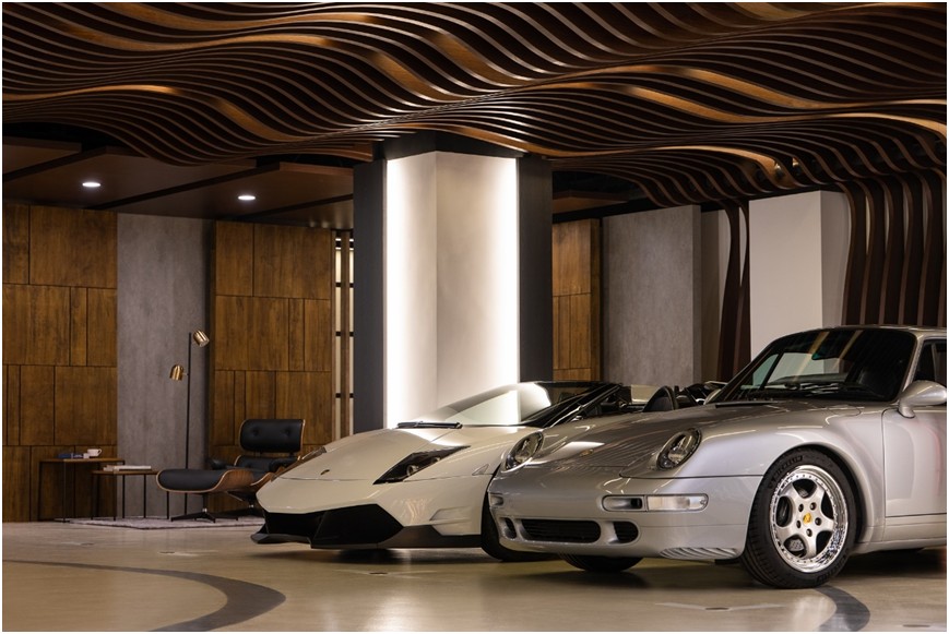 每戶獨有可停3-5輛車的自有空間，讓所有愛車都能擁有私有歸屬處。