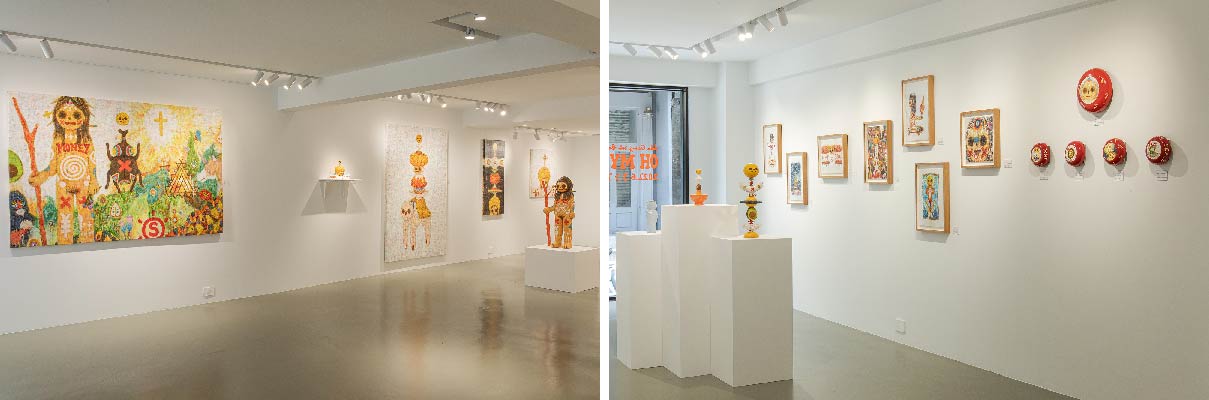 INVINCIBLE SP 展場一角，第一波展品 圖/INVINCIBLE提供