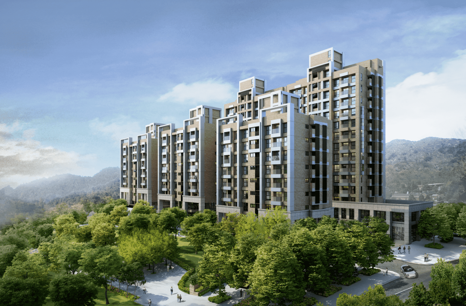 「海豔」規劃為一幢六棟,共計264戶(包括6戶店面),屬於低戶數的全齡公設社區。 「海豔」規劃為一幢六棟,共計264戶(包括6戶店面),屬於低戶數的全齡公設社區。