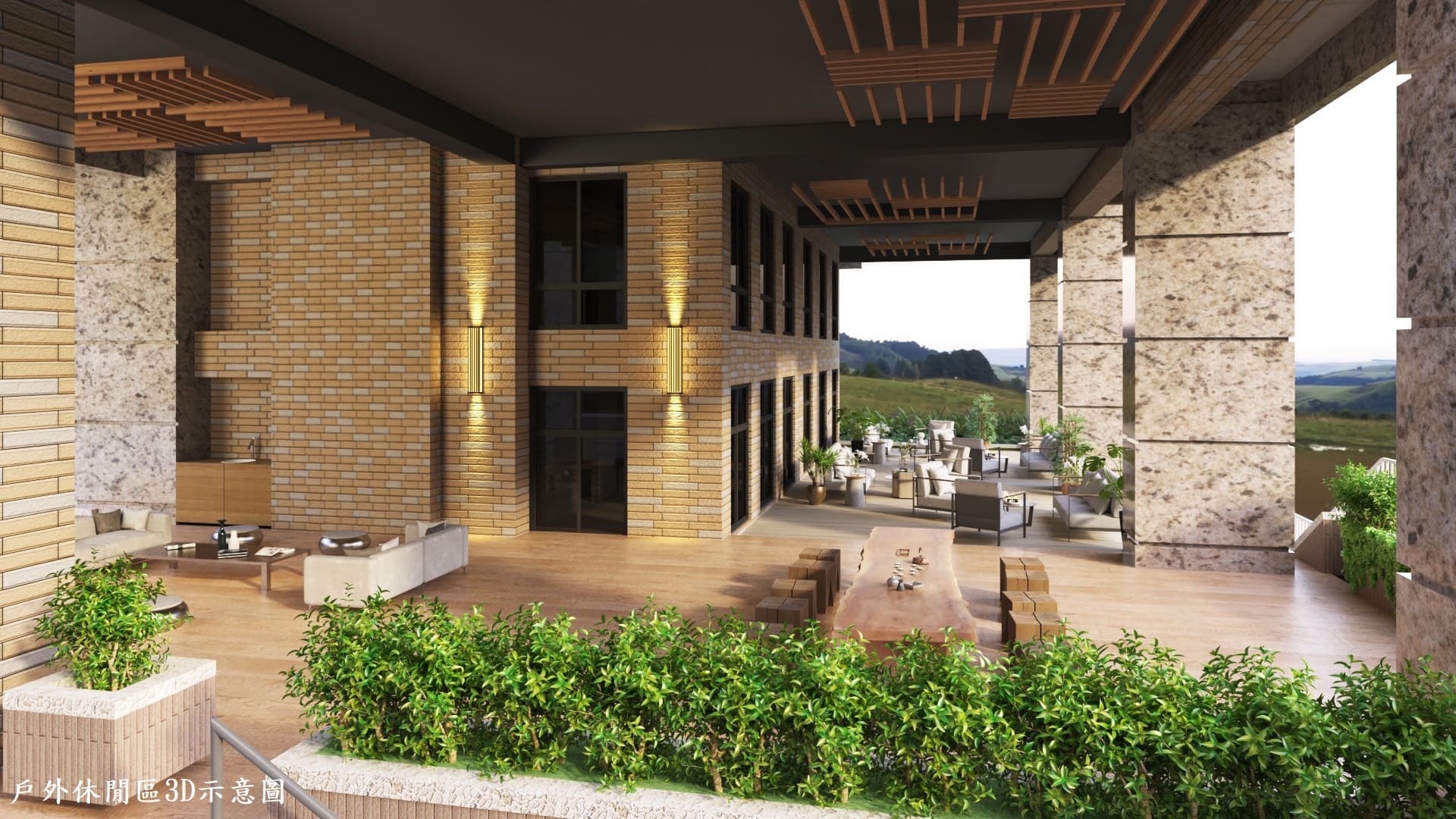 「海豔」戶外休閒區空間寬敞,不論要進行個人活動或是團體交流都相當合適。 「海豔」戶外休閒區空間寬敞,不論要進行個人活動或是團體交流都相當合適。