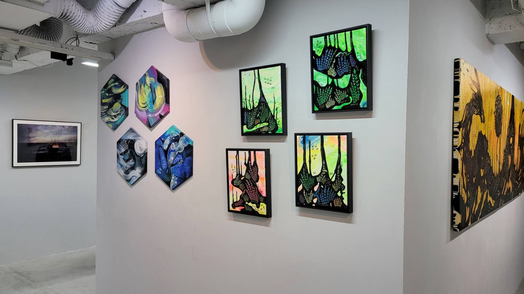 《 魚 刺 客   /   作 伙 搧 海 風 》 魚 刺 客 聯 展 : 盧 昱 瑞 、 陳 彥 名 、 王 國 仁 作 品 