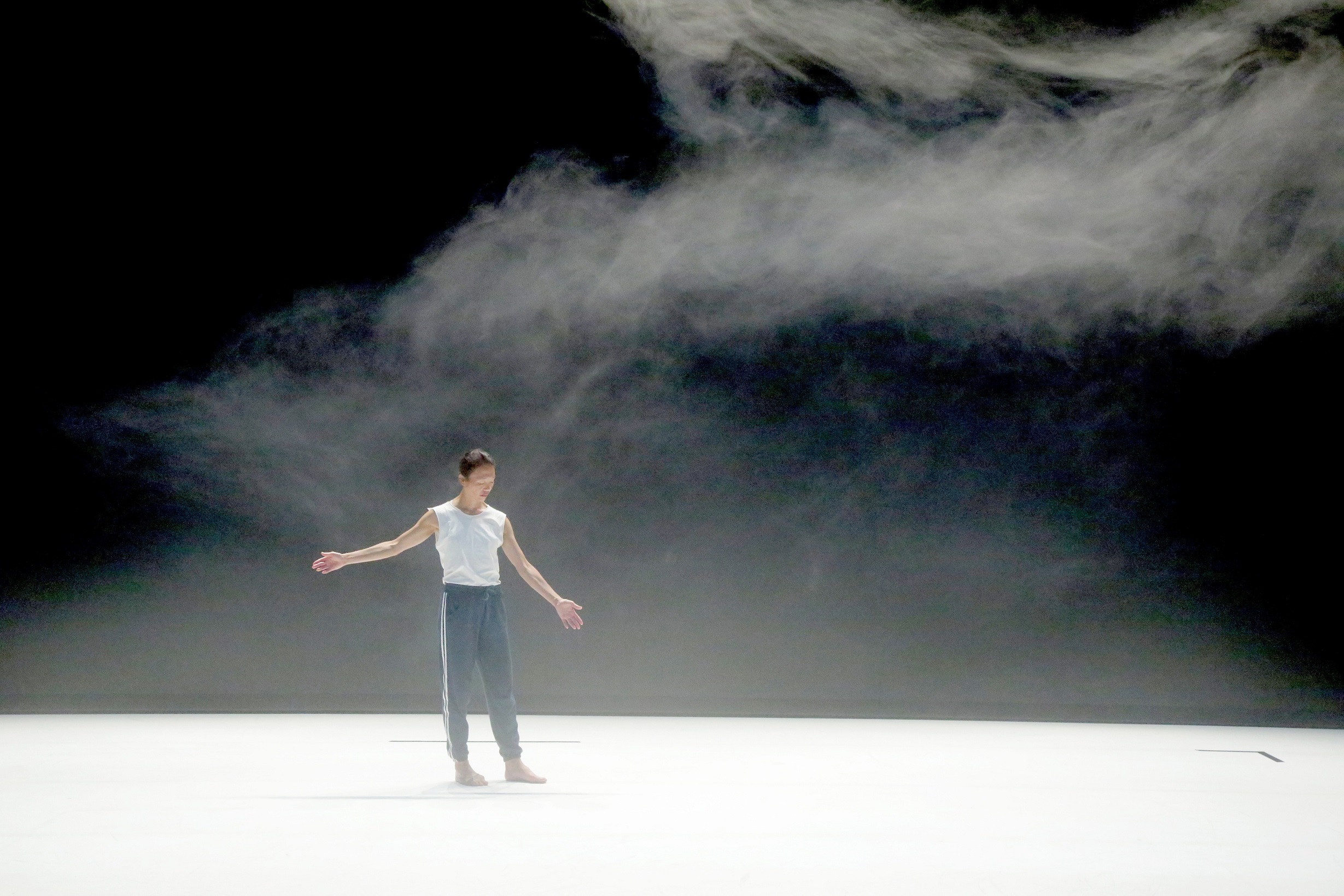 【 2 0 2 4   臺 灣 舞 蹈 平 台 】 林 怡 芳   &   喬 斯 林 ． 科 頓 辛 《 半 屏 山 》 。 衛 武 營 國 家 藝 術 文 化 中 心 提 供 