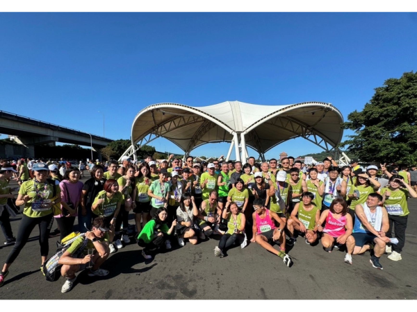 群光總經理號召公司路跑好手參加2024長榮航空城市觀光馬拉松