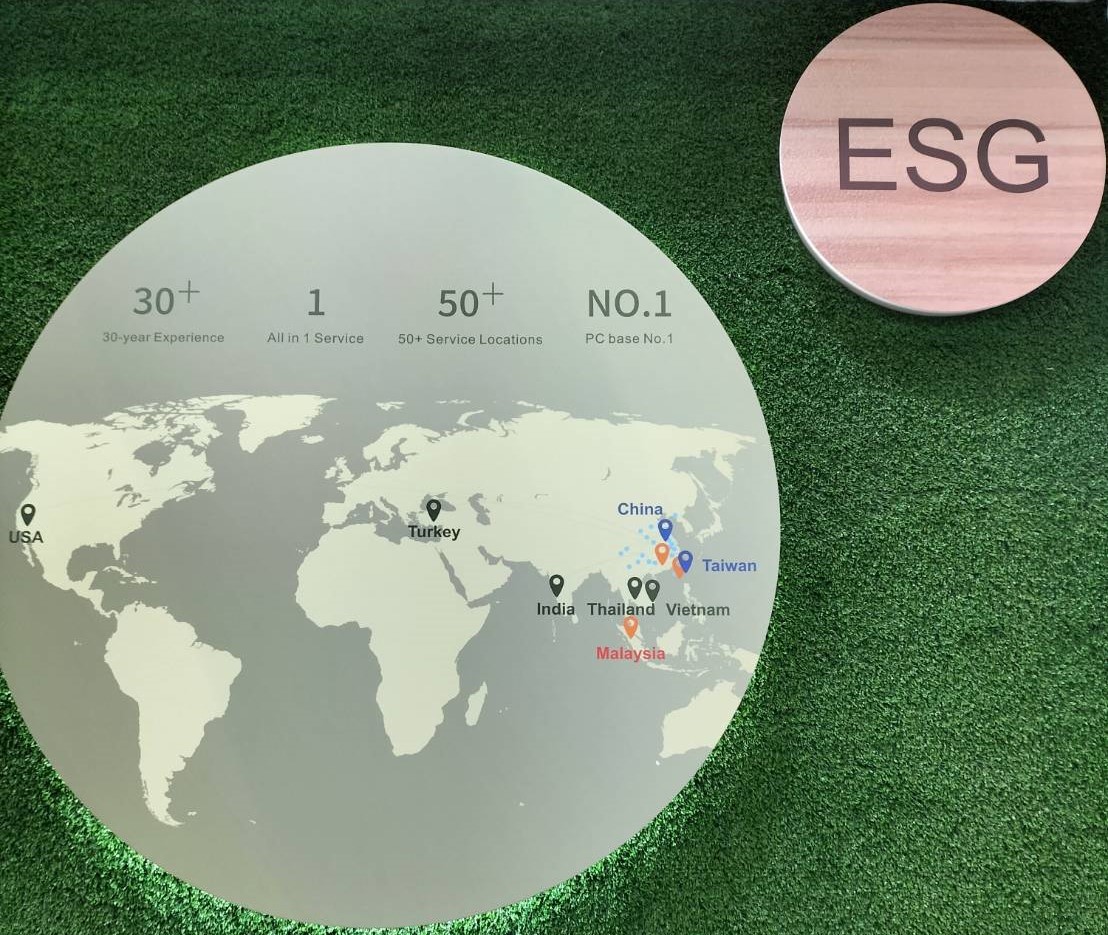 新 代 集 團 全 球 布 局 ( 圖 片 來 源 : 張 仲 華 攝 ) 新 代 集 團 全 球 布 局 ( 圖 片 來 源 : 張 仲 華 攝 )