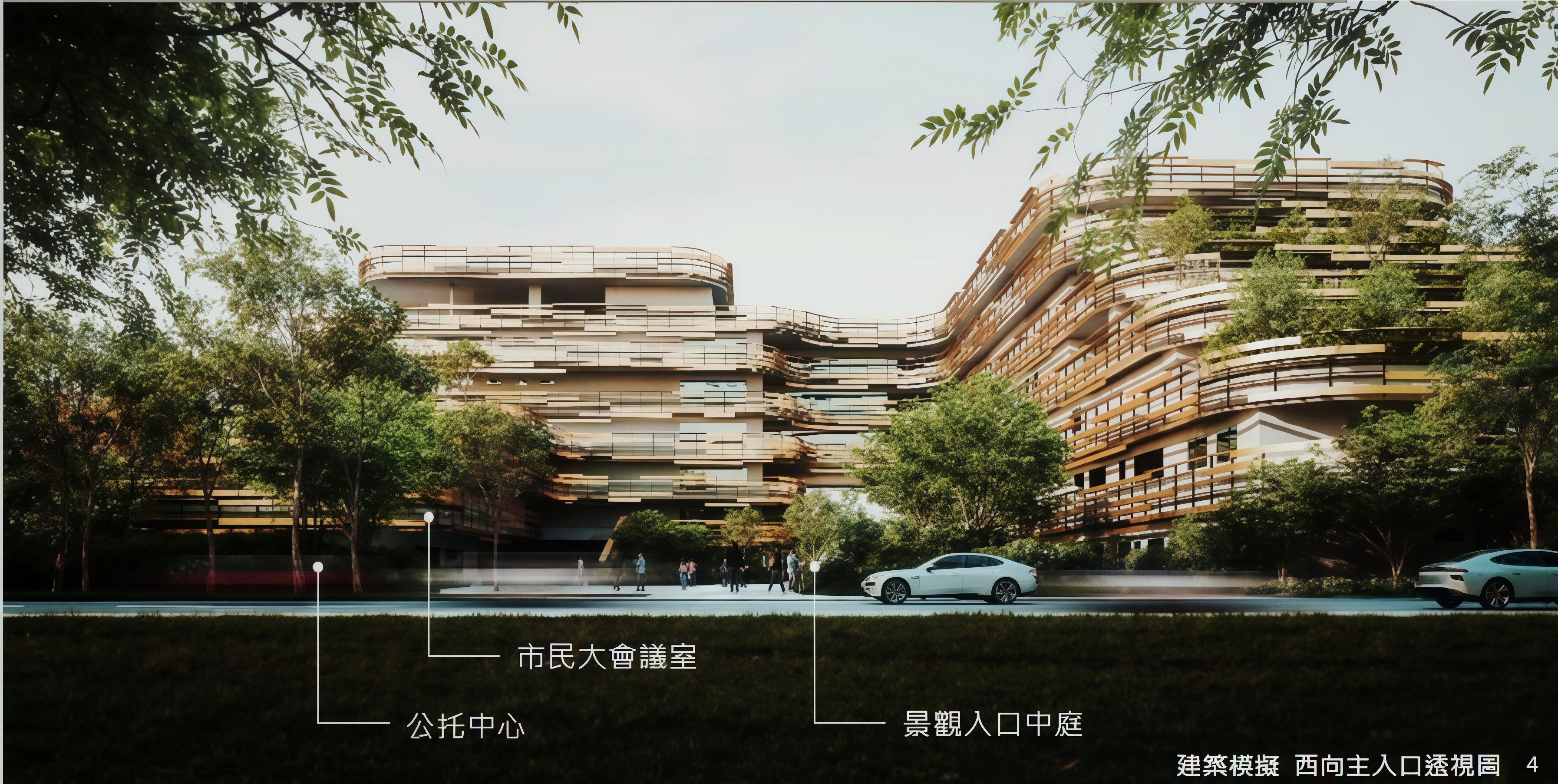 圖 / 高 雄 市 岡 山 機 1 5 西 朝 東 仰 角 示 意 圖 ( 三 地 集 團 提 供 ) 