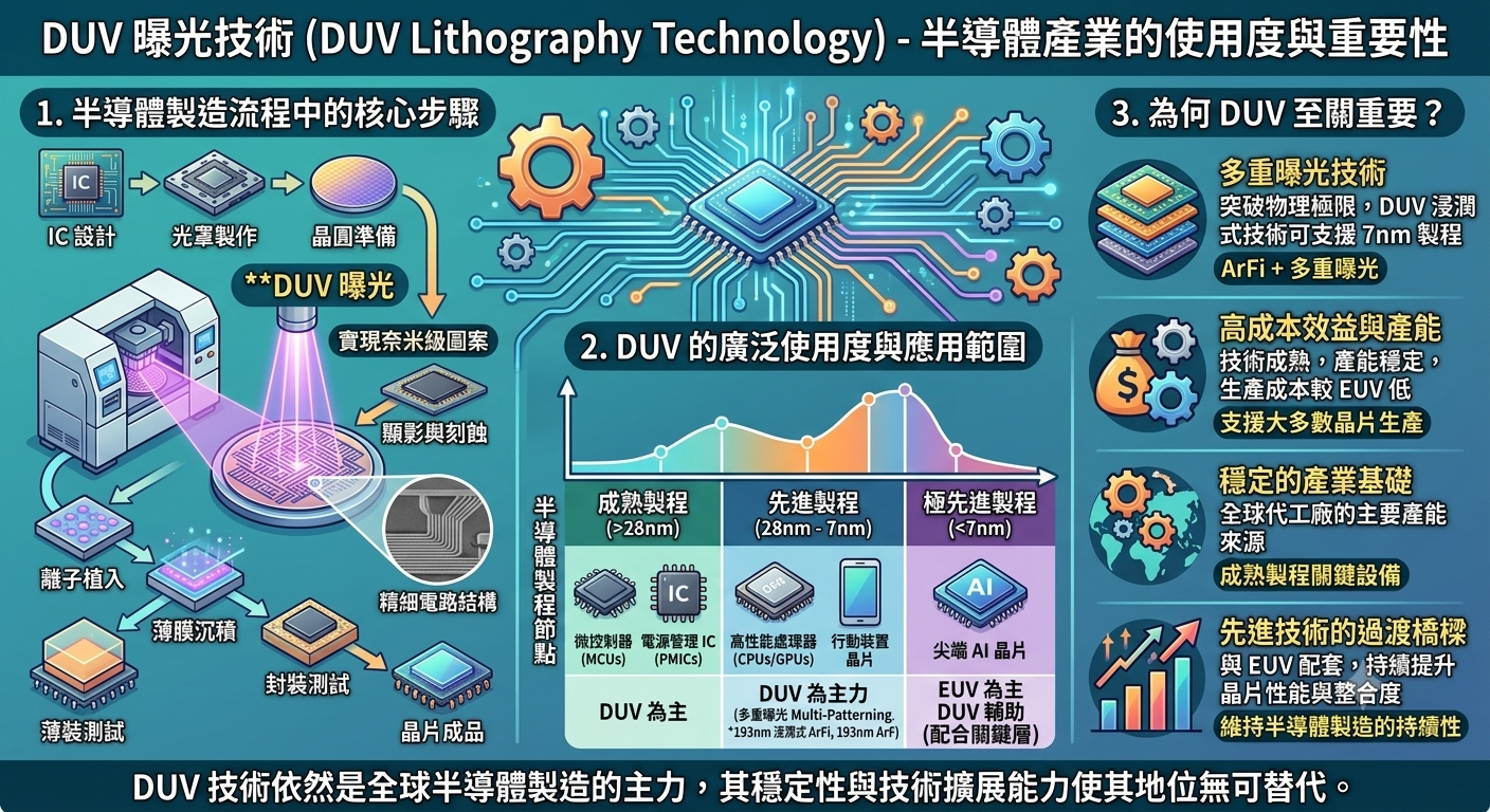 D U V 對 於 半 導 體 產 業 的 重 要 性 