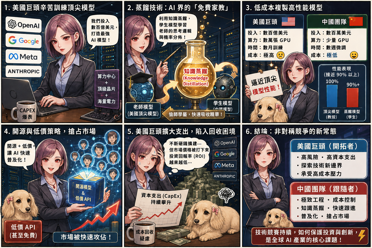 中 國 A I 蒸 餾 技 術 與 美 科 技 巨 頭 資 本 支 出 困 境 中 國 A I 蒸 餾 技 術 與 美 科 技 巨 頭 資 本 支 出 困 境