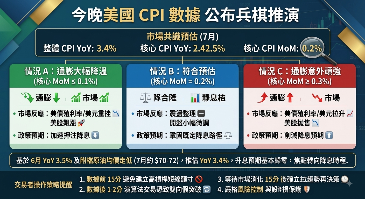 今 晚 美 國 C P I 公 布 兵 推 今 晚 美 國 C P I 公 布 兵 推