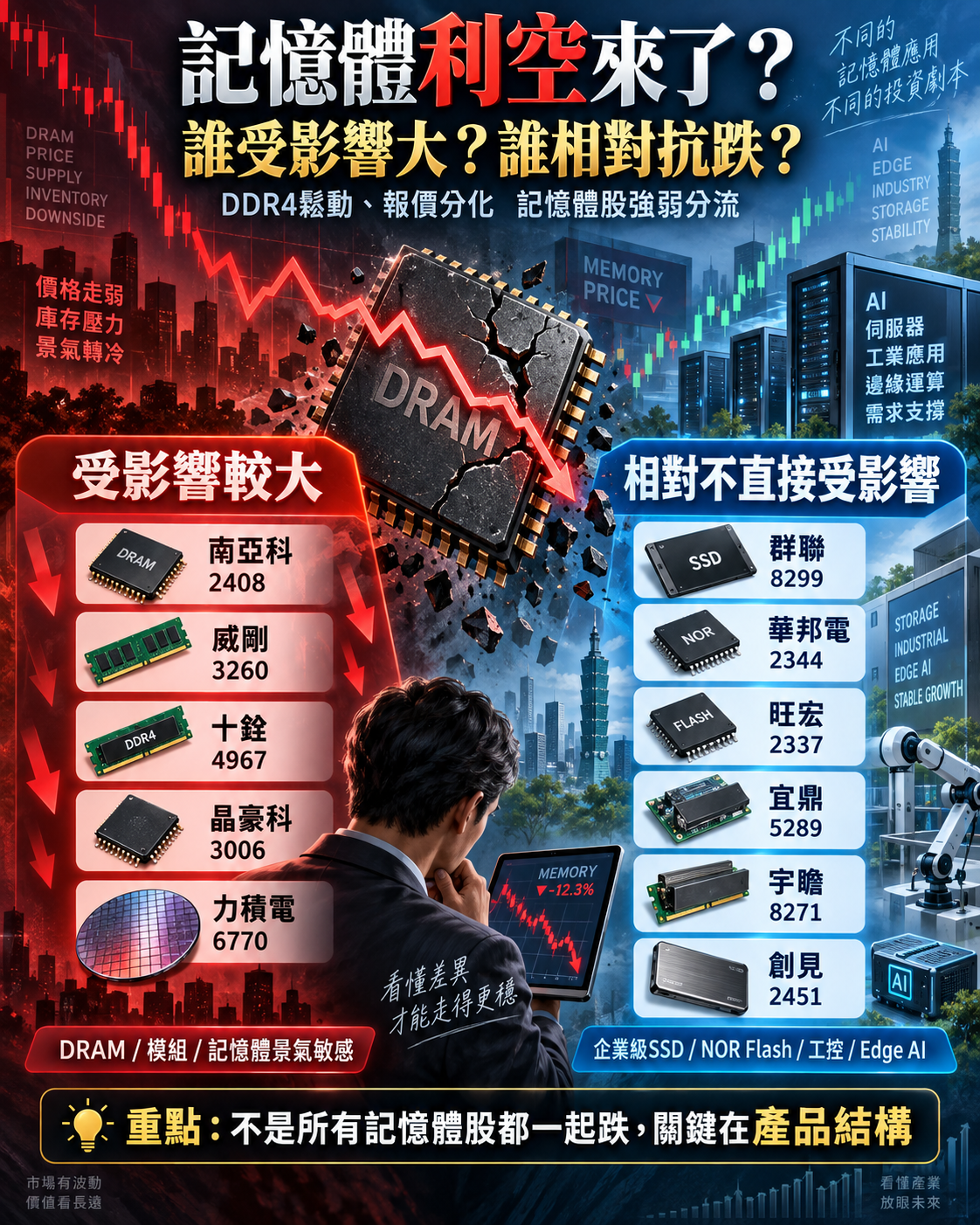 記 憶 體 其 實 不 缺 ? ! D D R 4 廠 商 將 受 影 響 記 憶 體 其 實 不 缺 ? ! D D R 4 廠 商 將 受 影 響