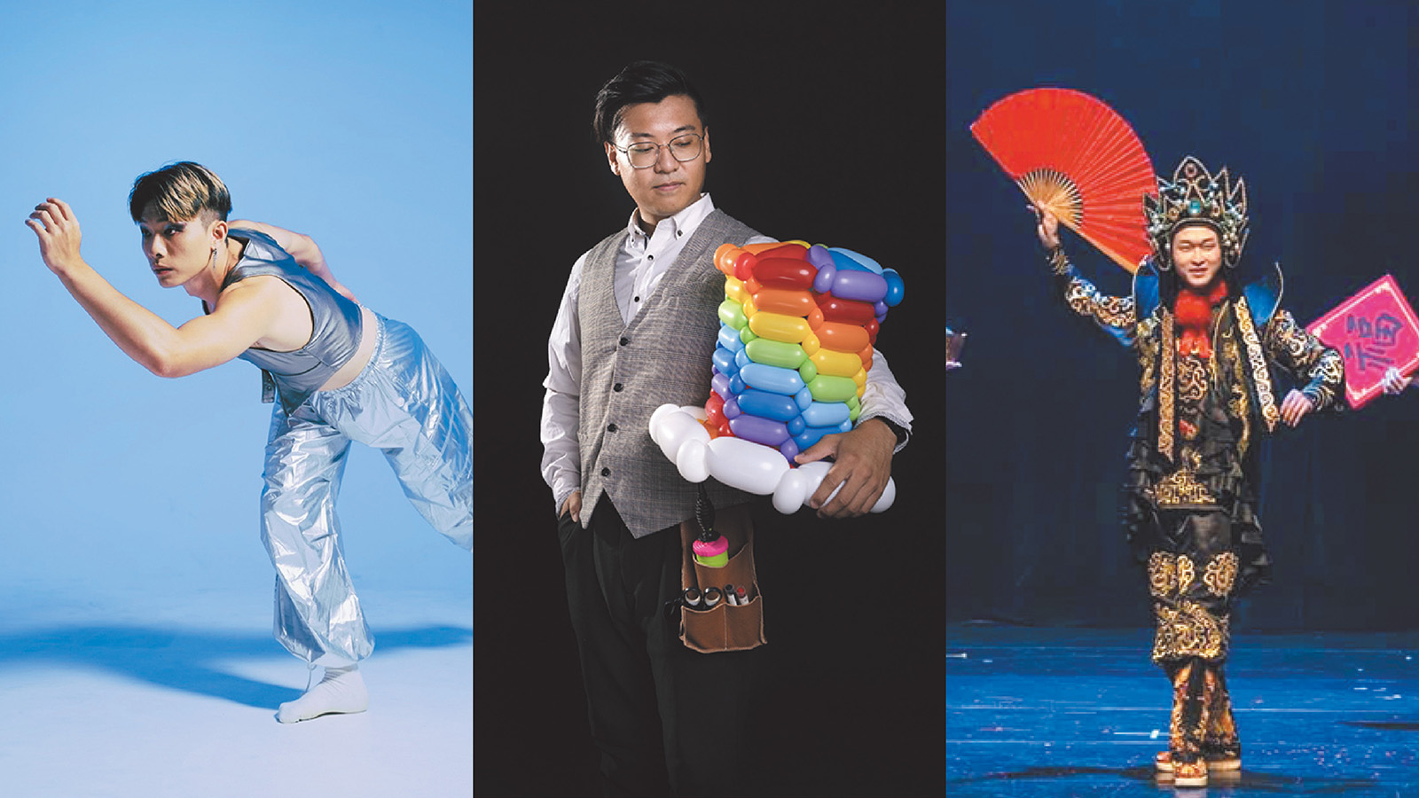 碧 潭 東 岸 廣 場 將 於 1 0 月 3 1 日 、 1 1 月 2 1 日 及 1 1 月 2 2 日 推 出 川 劇 變 臉 、 晃 管 及 氣 球 音 樂 特 技 等 街 頭 展 演 。 