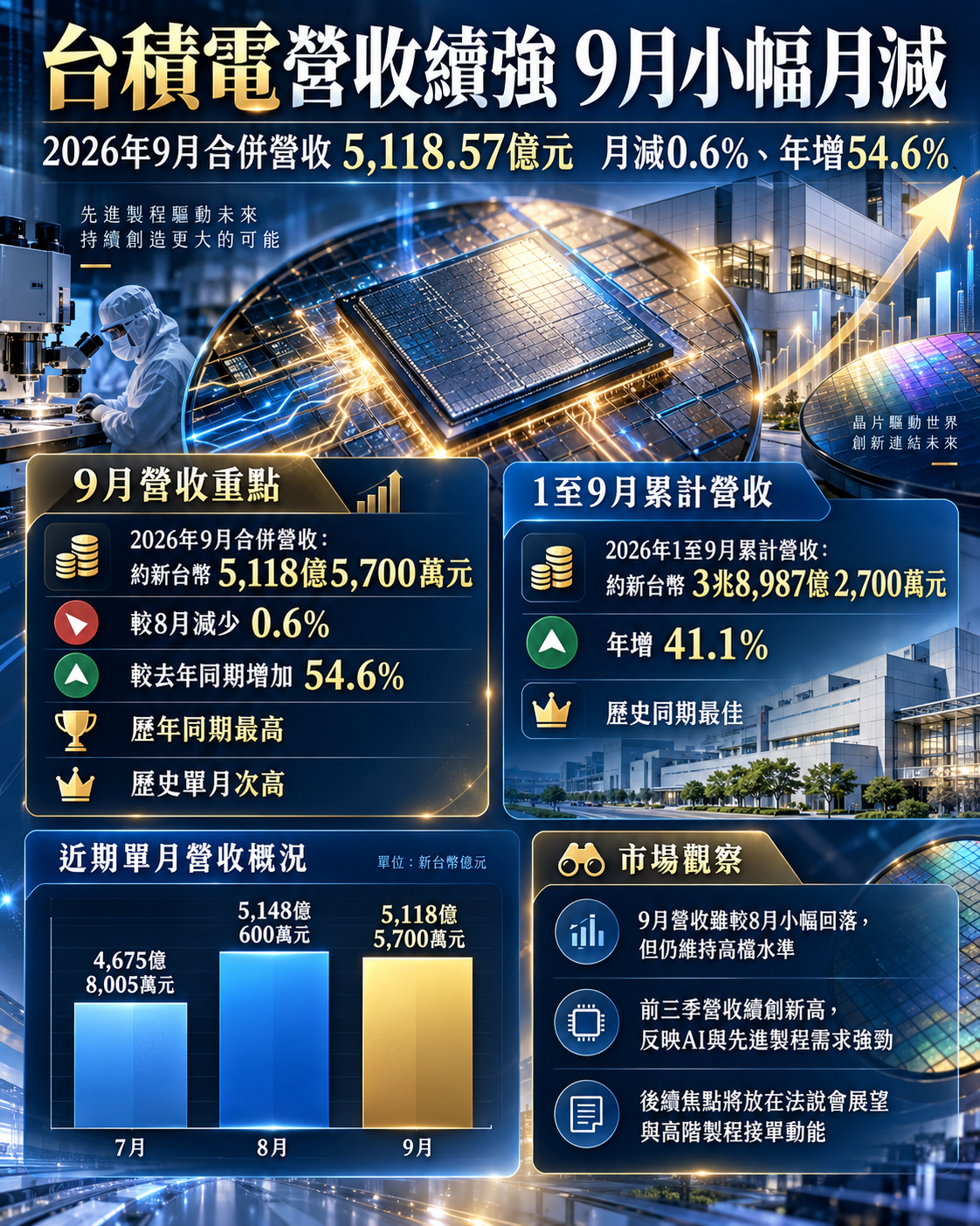台 積 電 營 收 台 積 電 營 收