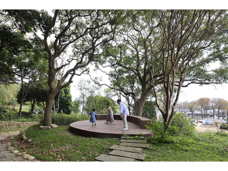 圖為美地知心畫現場花園實景拍攝-業者提供