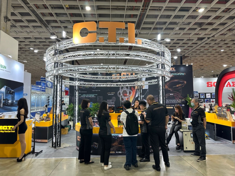 泰茂實業以CTI品牌行銷全世界。（泰茂實業提供）