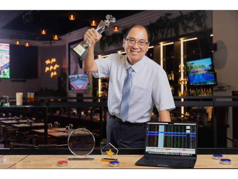 補教老師靠投資選擇權翻身：薛常浩(歐大)。