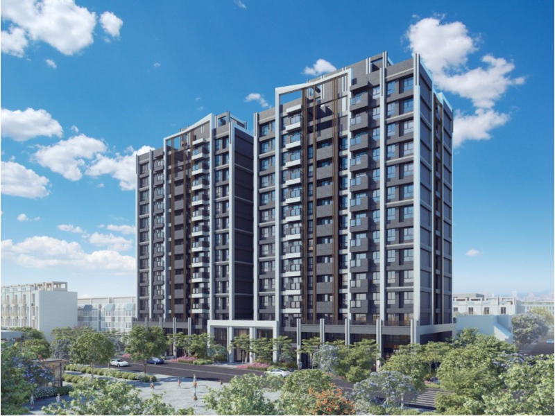 「合雄豐韻」享有大溪繁華商圈、正對仁和國小首排，成為抗跌保值自用首選住宅。