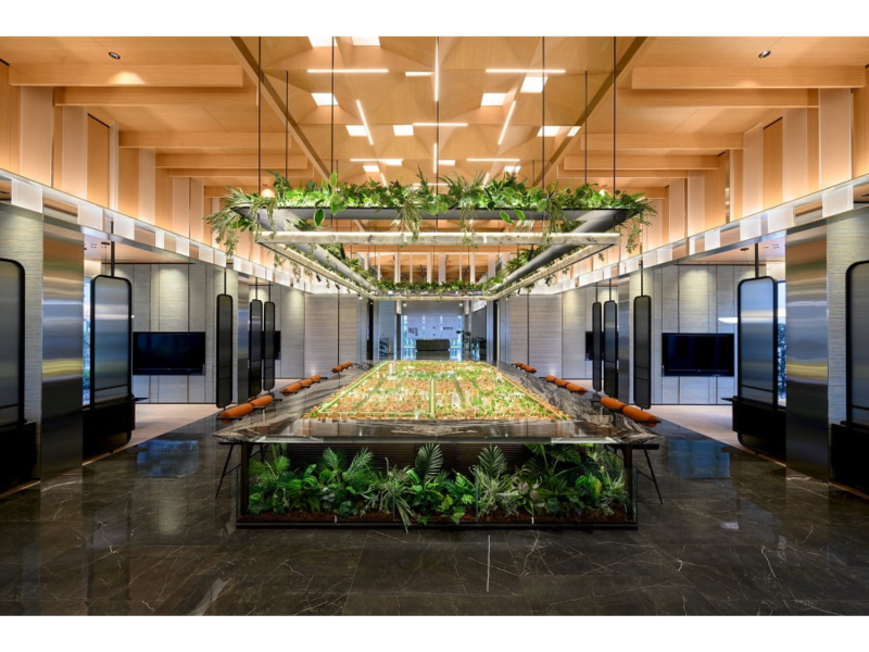 創新銷售模式，區域模型變身吧檯