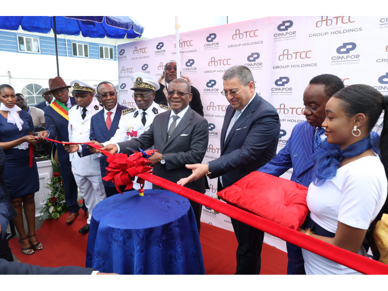 喀國總理約瑟夫出席台泥新廠啟用，台泥喀麥隆廠創造上下游一萬個就業機會，也符合喀國政府希望減少進口原物料依賴的政策。