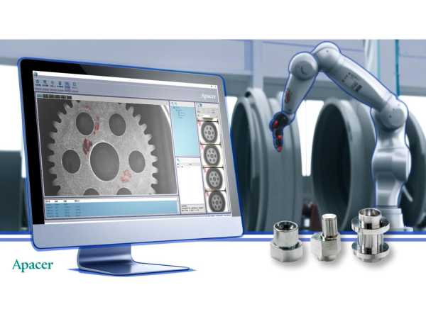 宇瞻能精準檢測各類金屬件表面的刮傷、凹痕、鏽斑、污漬等微小瑕疵
