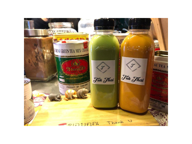 圖說:中壢泰式奶茶使用泰國茶葉作為茶底，店家希望保留茶香，再與奶味及甜感搭配出豐富的味覺變化（圖片來源：業者提供）
