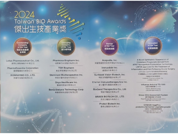 育世博獲「傑出新創獎」