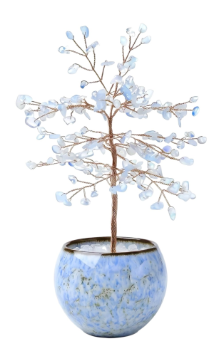 海藍寶青釉開運樹