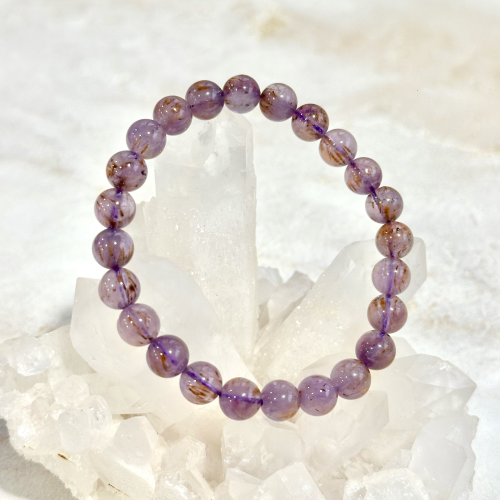 紫鈦晶透品手珠