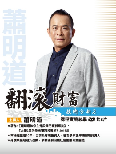 蕭明道「翻滾財富技術分析2」DVD(8片裝)