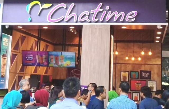Chatime日出茶太在印尼開出第300店里程碑