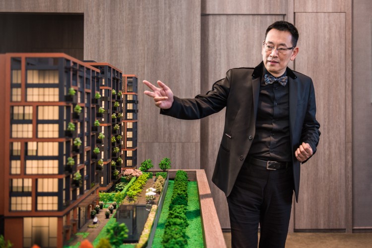 王勝正從設計師跨界推案，「半九十」有7座智能防疫電梯