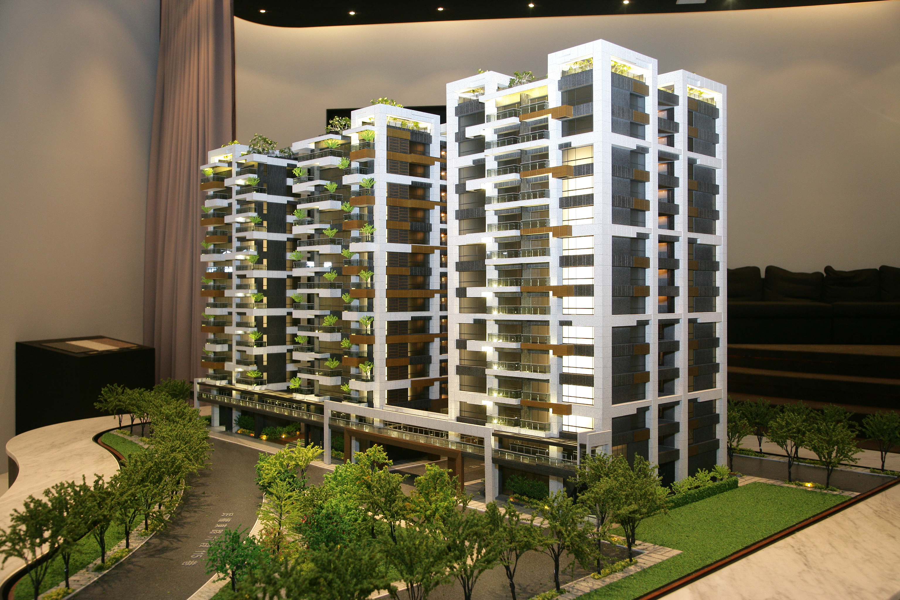 建築模型-大華湖閱建案-鄭暐琪