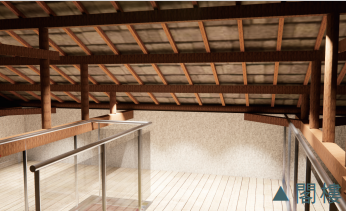 結構補強與閣樓、廚房遺跡