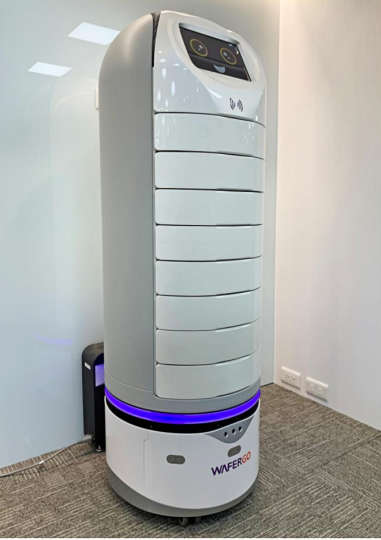 WAFERLOCK智慧櫃與WAFERGO機器人