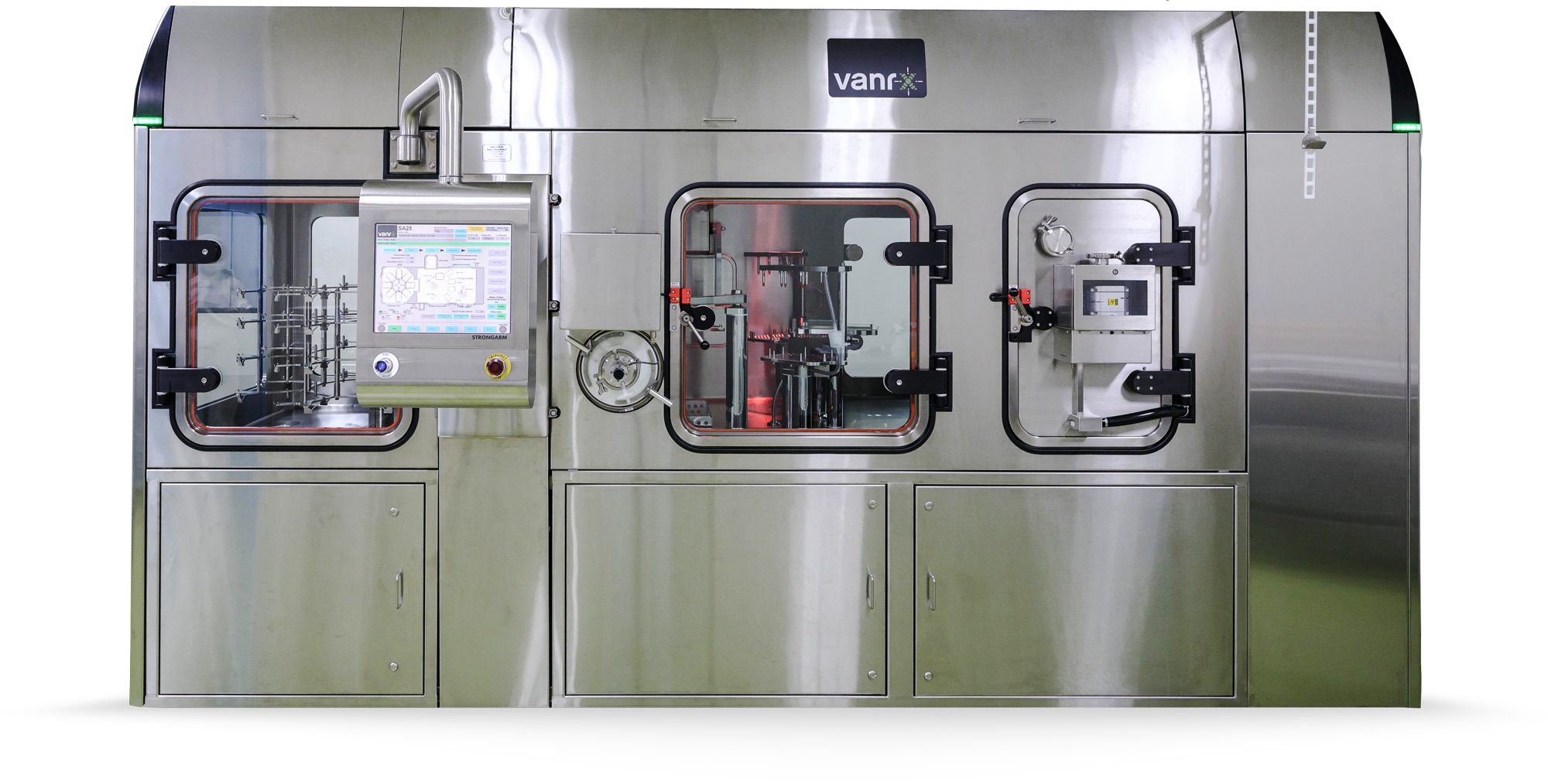 潤雅引進台灣第一條機器人全自動無菌裝填產線 潤雅引進台灣第一條機器人全自動無菌裝填產線