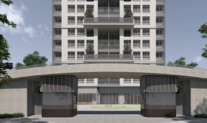 社 區 戶 外 景 觀 - 上 行 為 丘   撫 草 前 行   臨 眺 風 景 