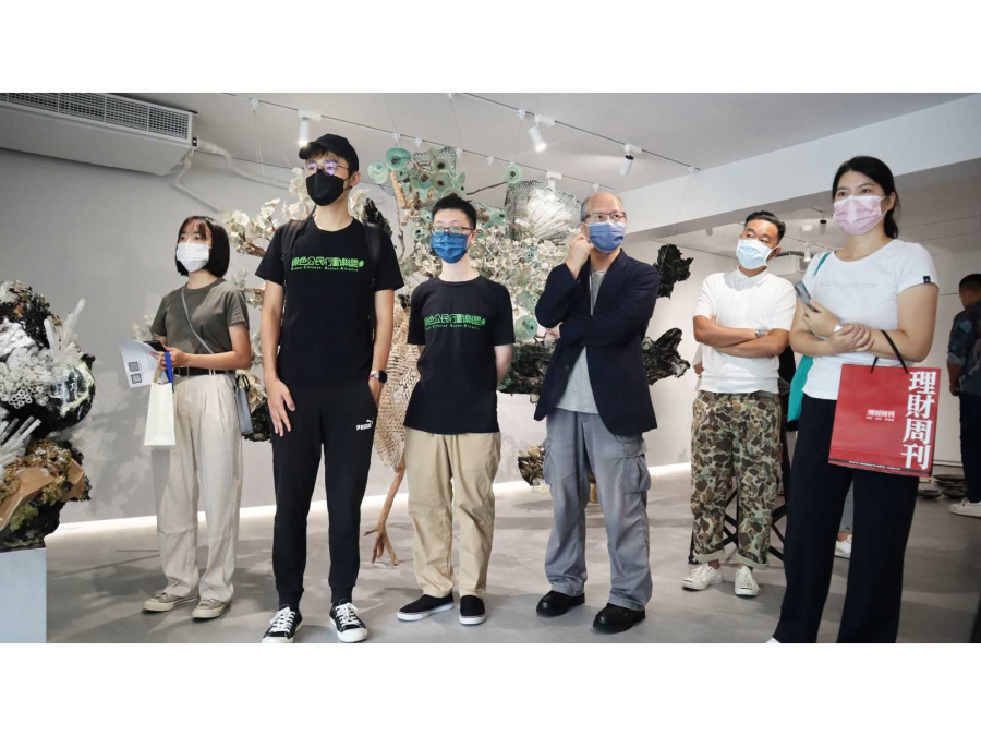 綠盟參加藝聚空間開幕。