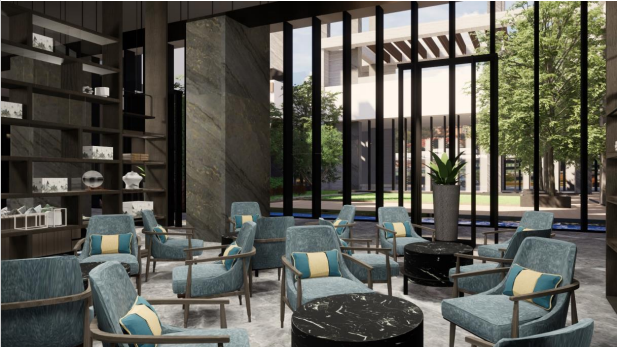 1 F 公 設 區 3 D - 閱 覽 室   多 功 能 教 室   大 宴 會 廳   2 F 健 身 工 廠 