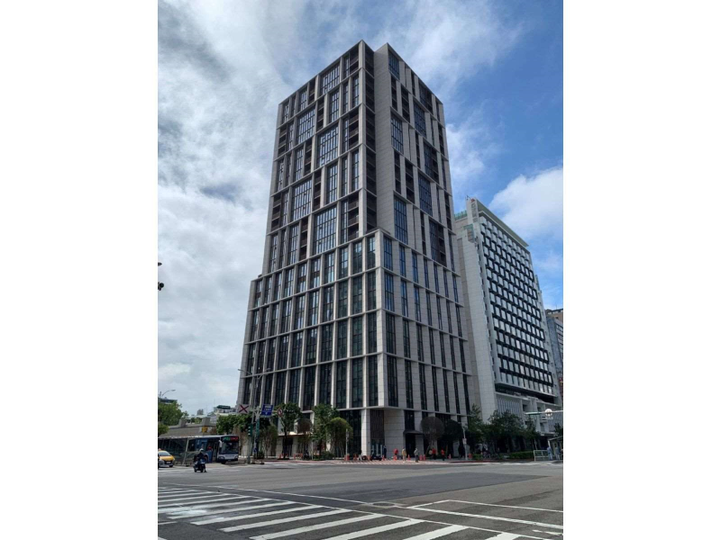 大陸建設SRC建案「琢豐」結構安全備受肯定，台北市松江路、南京東路口