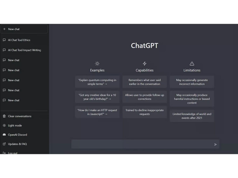 ChatGPT生成式AI爆紅（圖片截取自網路）
