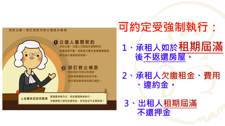 圖 3 ： 契 約 公 證 好 處 多 