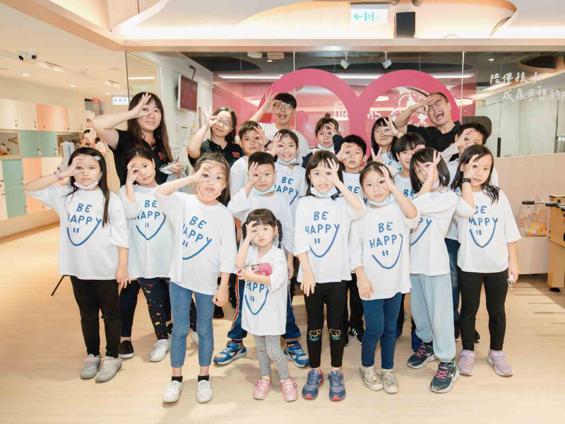 夢想之家宜蘭館可愛的孩子們。