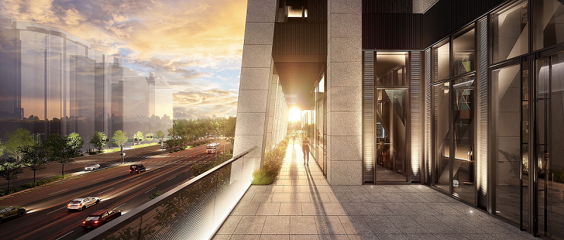 連 雲 玥 恒 三 樓 環 狀 步 道 示 意 圖 