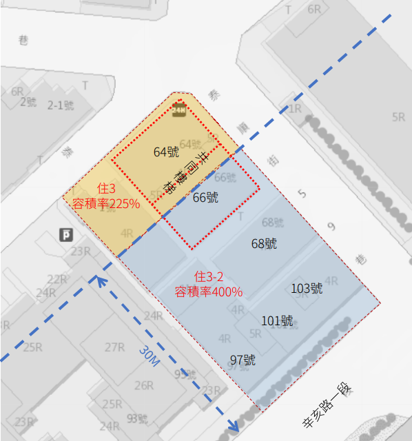 連 雲 龍 泉 - 兩 種 使 用 分 區 益 增 開 發 困 難 性 